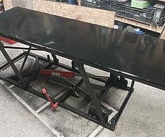 Motorbike bench lift