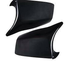 Side Wing Rearview Mirror Cover Rear View Cap Black For BMW 5/6/7 Series up 2010-2019