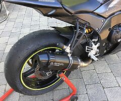 2011 gen 4 kawasaki zx10r track bike with v5