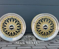 BBS RS style alloy wheels