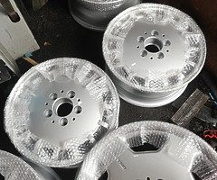 Tyres wholesale  And alloy powder coating.