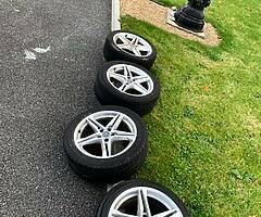 18”s Audi S line wheels