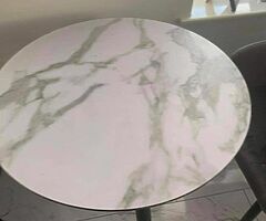 grey velvet dining chairs - Image 3/8