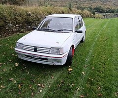 Peugeot 205 rally car