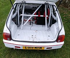 Peugeot 205 rally car