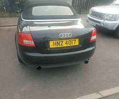 2004 Audi A4 2.5tdi V6 convertible swap/px - Image 3/9