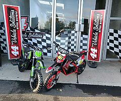 2022 Stomp 500W 36V kids electric Mx bike