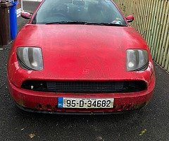1995 fiat coupe 16v rolling shell
