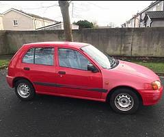 Toyota starlet 1999 1.3 56k miles New NCT 03/20