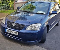 Automatic Toyota Corolla 1.6