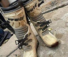 Motocross boots size 10