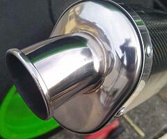 Old line Akrapovic/ Skorpion carbon end can - Image 7/8