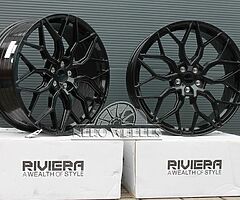 Genuine Riviera RF108 alloy wheels 21''- 22'' 5x108 / 5x112 / 5x120 / 5x130 - Image 3/8