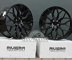 Genuine Riviera RF108 alloy wheels 21''- 22'' 5x108 / 5x112 / 5x120 / 5x130 - Image 5/8
