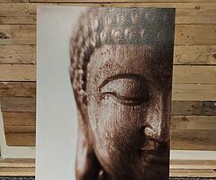 Female Buddha canvas