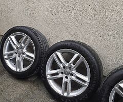Genuine 18inch a6 sline alloys