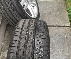 Genuine 18inch a6 sline alloys