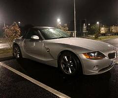 BMW Z4 roadster (inline 6  manual)