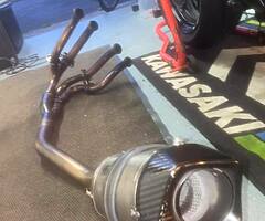 Zx6r 09+ full system arrow