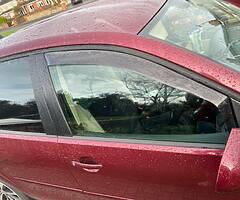 VW mk4 9n polo front wind deflectors