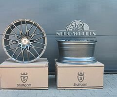 Genuine Stuttgart ST8 alloy wheels - 19'' / 20''  - 5x112 / 5x120 - Image 4/8