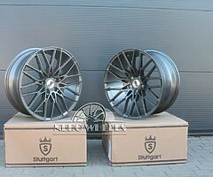 Genuine Stuttgart ST8 alloy wheels - 19'' / 20''  - 5x112 / 5x120 - Image 7/8