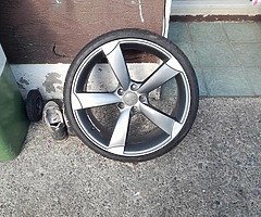 20" TTRS ALLOYS WITH BRAND NEW TYRES