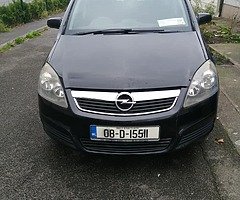 Zafira 08.1.6 petrol