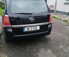Zafira 08.1.6 petrol