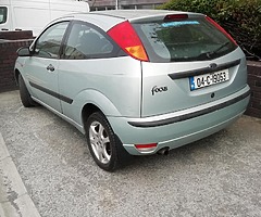 Ford focus has nct