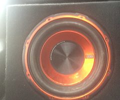 Audio System Pioneer SPH-DA130DAB + Subwoofer EDGe 750w