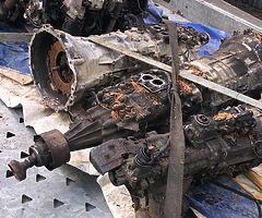 Mitsubishi pajero mk2 2.5 2.8 gearboxes