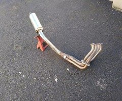 Zx-9r exhaist system