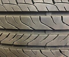 15” Steel rims with 4 part worn but very good 195x65x15 van rated tyres. - Image 5/6