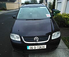 Touran automatic car 7 seats 1.9 diesel no swap
