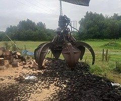 Scrap metal grab