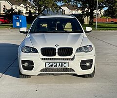 White 2012 BMW X6 30d xDrive 5 seater 8 speed for sale may swap or P/X