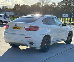 White 2012 BMW X6 30d xDrive 5 seater 8 speed for sale may swap or P/X - Image 7/10