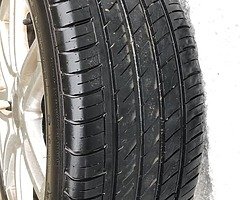 Genuine Audi s line alloys w good tyres