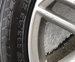 Genuine Audi s line alloys w good tyres - Image 4/6