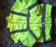 Hi vis jacket fleece