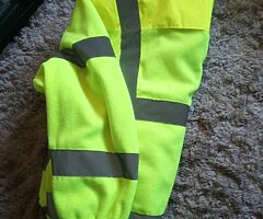 Hi vis jacket fleece