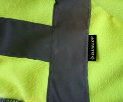 Hi vis jacket fleece