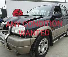 Vitara **wanted any condition**