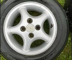 Mitsubishi colt wheels