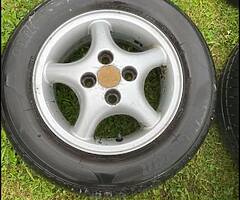 Mitsubishi colt wheels