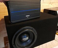 Subwoofer +amplifier