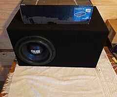 Subwoofer +amplifier