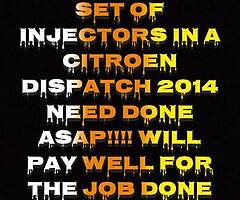 Injectors needing done