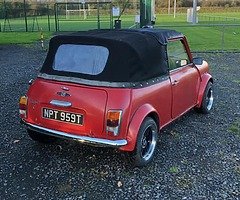 1979 mini convertible !